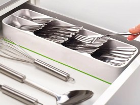 Organizador cubiertos compacto